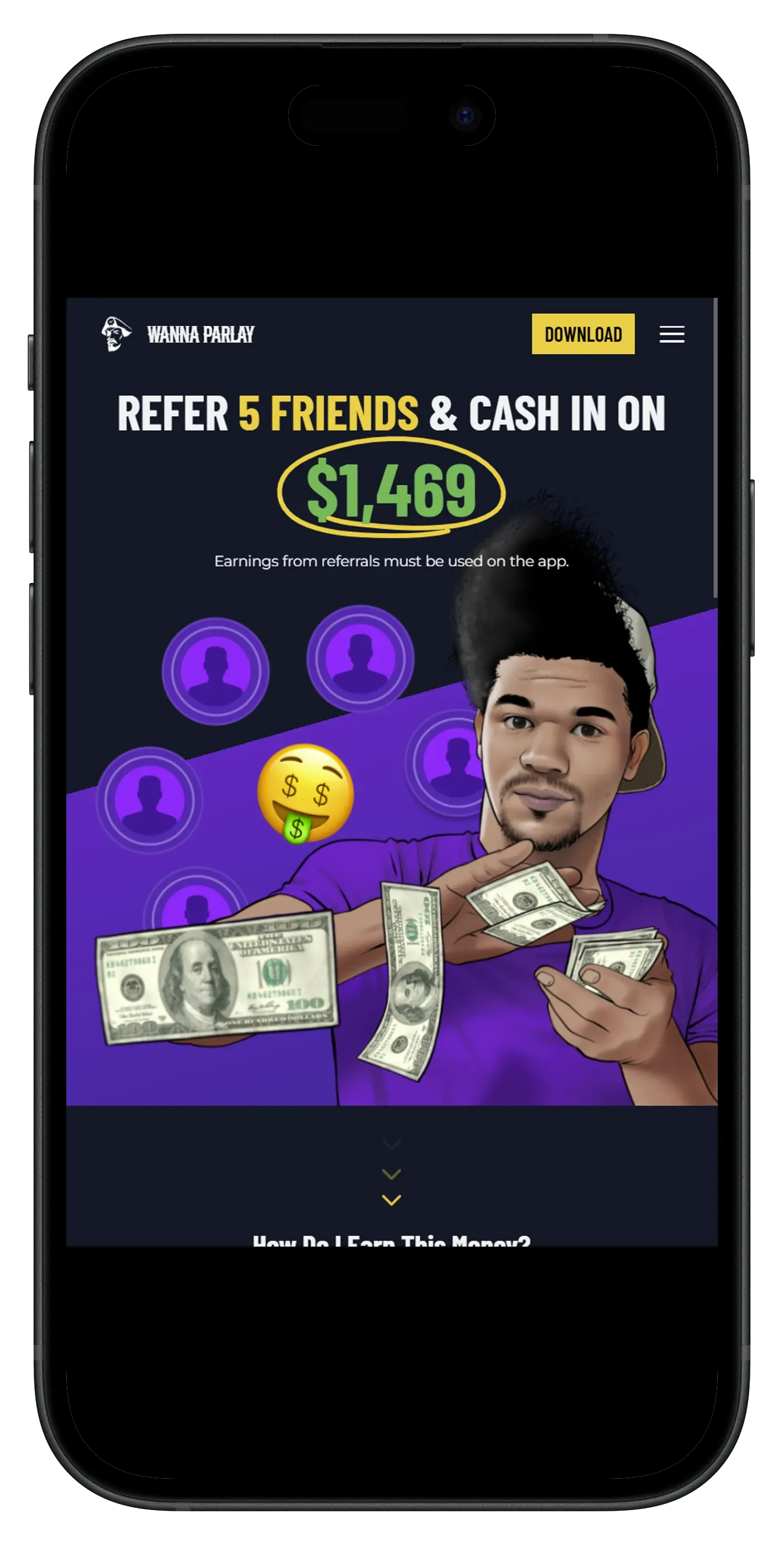 Wanna Parlay Refer a Friend Program